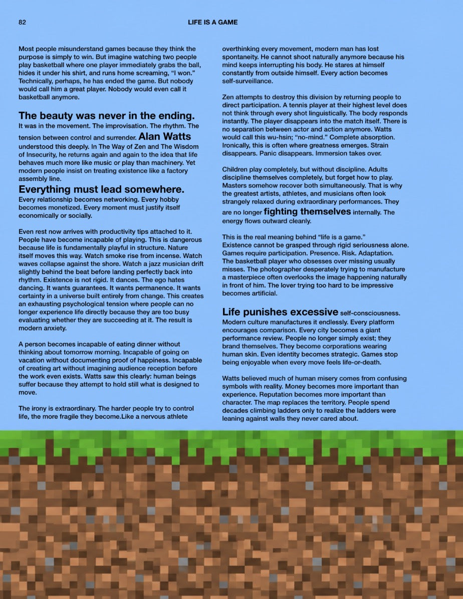 Issue 1 - On The Art of Winning